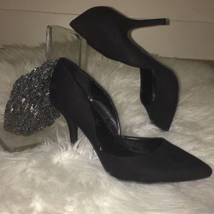 Black Charming Charlie Heels